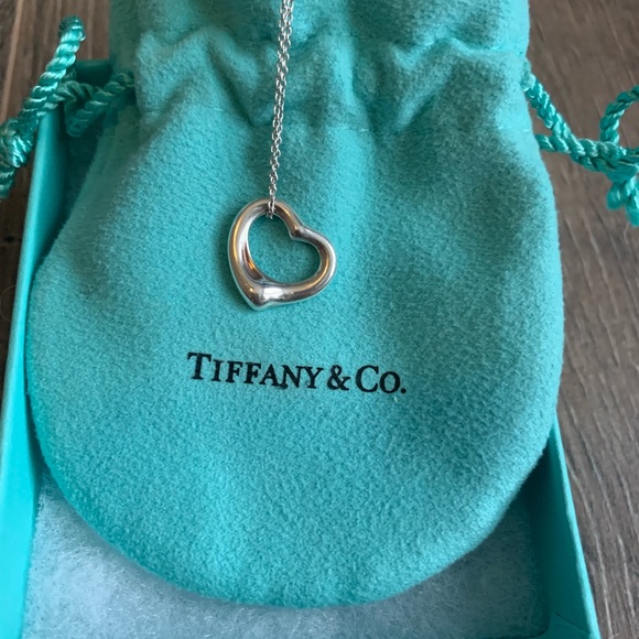 Tiffany & Co. Jewelry - Authentic Tiffany&Co. Elsa Peretti Open Heart